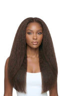 Kinky Straight Glueless Human Hair Wig, Product View 9 by Kora Strand