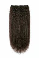 Kinky Straight Invisible Clip-In Extensions, Product View 5 by Kora Strand