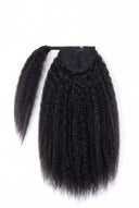 Integrated Wrap Section Attachment on the Kinky Straight Kora Wrap Ponytail by Kora Strand