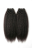 Kinky Straight Sew-In Bundle Showing the Defined Hair Texture by Kora Strand