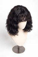 Loose Wave Bob Fringe Human Hair Wig with a Natural-Looking Finished Style by Kora Strand