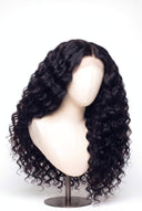 Loose Wave Glueless Human Hair Wig in Shade 1 Noire Absolu, Jet Black, by Kora Strand