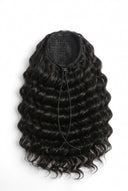 Internal Drawstring Attachment on the Loose Wave Kora Cinch Ponytail by Kora Strand