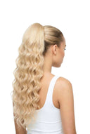 Loose Wave Kora Cinch Ponytail in Virgin Human Hair with Internal Drawstring by Kora Strand