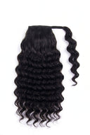 Loose Wave Kora Wrap Ponytail with a Natural-Looking Finished Style by Kora Strand
