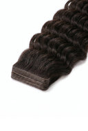 Loose Wave Seamless Tape Extensions in Virgin Human Hair with Thin Flexible Seamless Tape Tabs by Kora Strand
