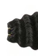 Loose Wave Seamless Weft Bundle Showing the Weft and Hair Length by Kora Strand