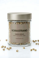 Nano-Perlen in Dunkelblond, silikonbeschichtete Nano-Perlen für Nano-Tip-Extensions von Kora Strand
