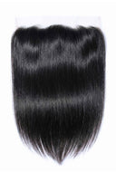 Silk Straight Frontal mit glatter, gerader seidiger Textur und natürlich wirkender Haaransatzlinie von Kora Strand