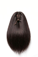 Built-In Claw Clip Attachment on the Silk Straight Kora Claw Ponytail by Kora Strand