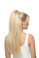 Silk Straight Kora Claw Ponytail in Virgin Human Hair with Built-In Claw Clip by Kora Strand