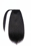 Silk Straight Kora Wrap Ponytail with a Natural-Looking Finished Style by Kora Strand