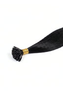 Silk Straight StrandBond Flat Tip Extensions in Virgin Human Hair with Flat Keratin Tip Bonds by Kora Strand