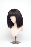 Yaki Straight Bob Fringe Glueless Human Hair Wig, Product View 4 by Kora Strand
