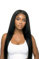 Yaki Straight Glueless Human Hair Wig, Product View 5 by Kora Strand
