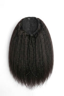 Internal Drawstring Attachment on the Yaki Straight Kora Cinch Ponytail by Kora Strand