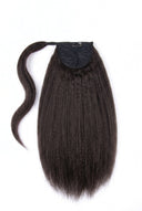 Integrated Wrap Section Attachment on the Yaki Straight Kora Wrap Ponytail by Kora Strand