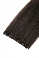 Yaki Straight Seamless Volume Extension in Virgin Human Hair with One-Piece Ultra-Flat Weft Volumiser by Kora Strand